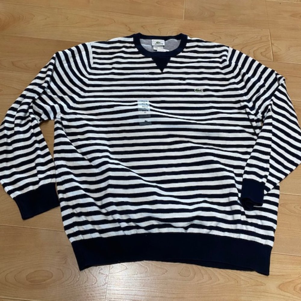 New with Tags Lacoste Mens Sweater